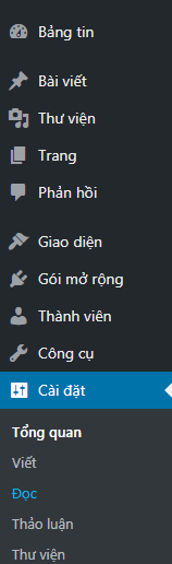 trang quản trị tiếng Việt