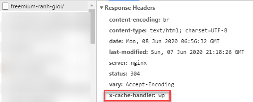kiểm tra xem cache enabler đã hoạt động bình thường hay chưa