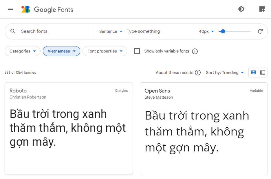 Các mẹo tối ưu hóa Google Fonts từ A đến Z